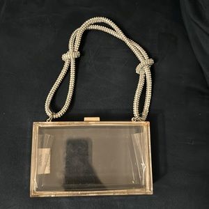 Clear hand bag